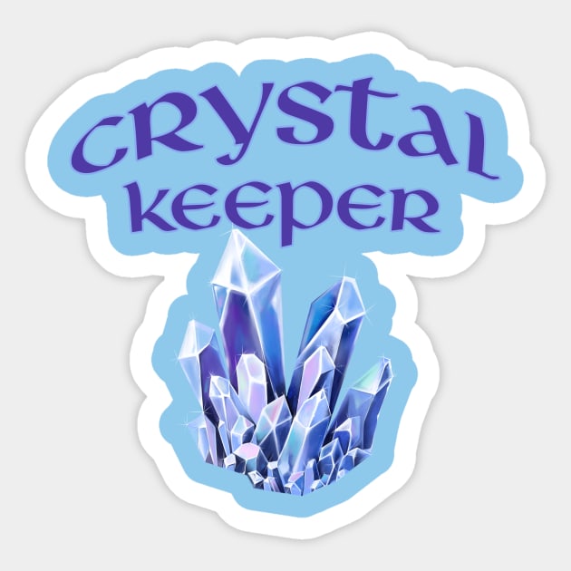 Crystal Keeper Cheeky Witch Sticker by Cheeky Witch
